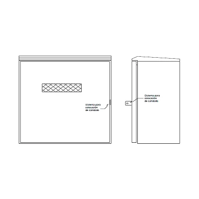 Módulo De 1 Puerta Para Medidores
